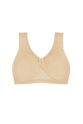 Amoena Leslie #44847 Wire-Free Mastectomy Bra – Lymph Care Support, Comfort Pocketed Design