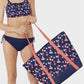 Elba Beach Bag - navy/multi | 71607