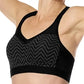 Amoena Jolie Wire-Free Sport Bra - Black #44872