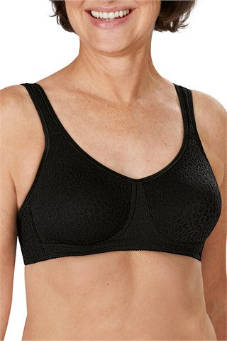 Amoena Mona Wire Free Bra - Black #2591