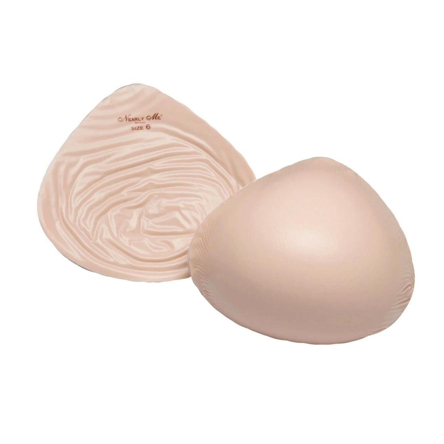 Nearly Me #985 Super Soft Ultra Lightweight Full Triangle Silicone Mastectomy Breast Form