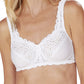 Amoena Jasmin Cotton Stretch Soft Cup Mastectomy Bra | White | #0900N