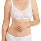 Amoena Karolina Wire-Free Bra | White / Light Nude | #44505