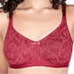Nearly Me Elizabeth Post Mastectomy Lumpectomy Pocket Burgundy Red Bra | #6395