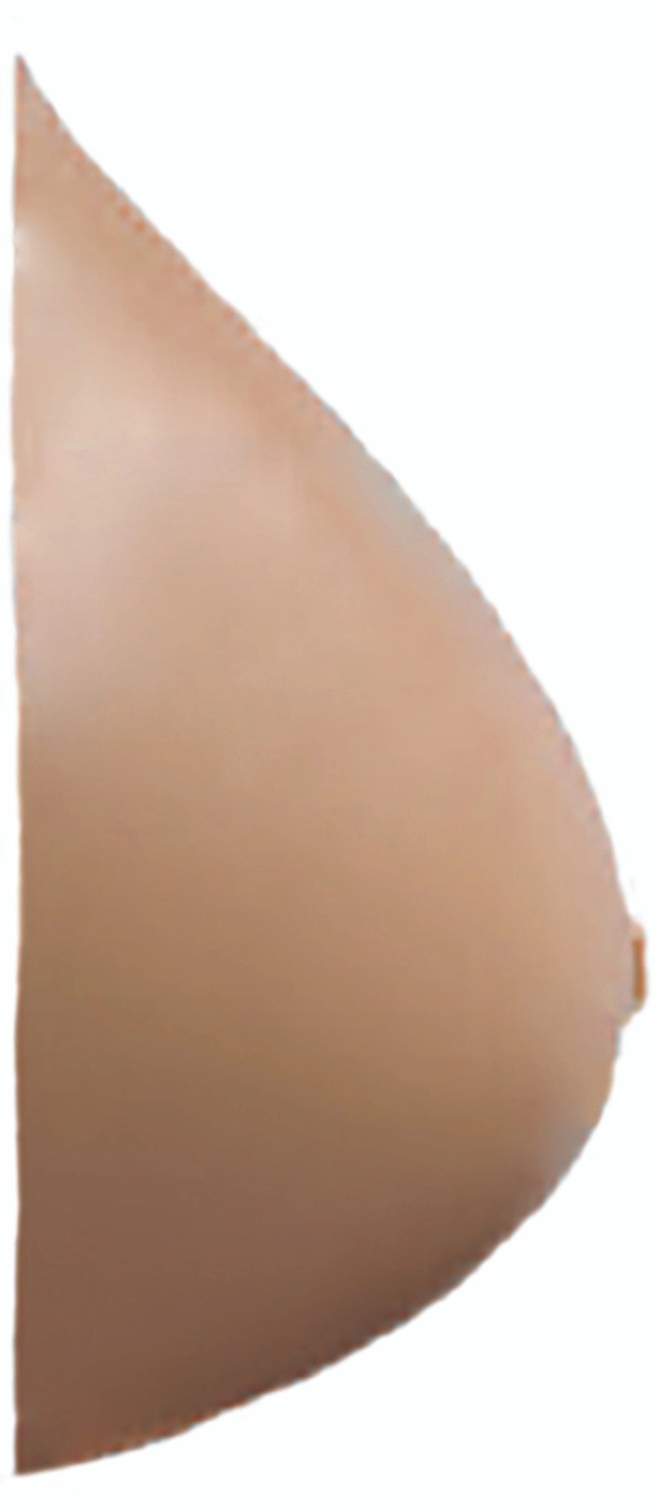 Nearly Me #995 Soft Touch Ultra Lightweight Semi-Full Triangle Breast Form