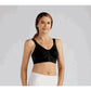 Amoena Ester Front Closure Post Surgical Black Bra | #42577