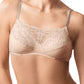 Amoena Alina Wire-Free Bra | Light Rose / Grey | #44509
