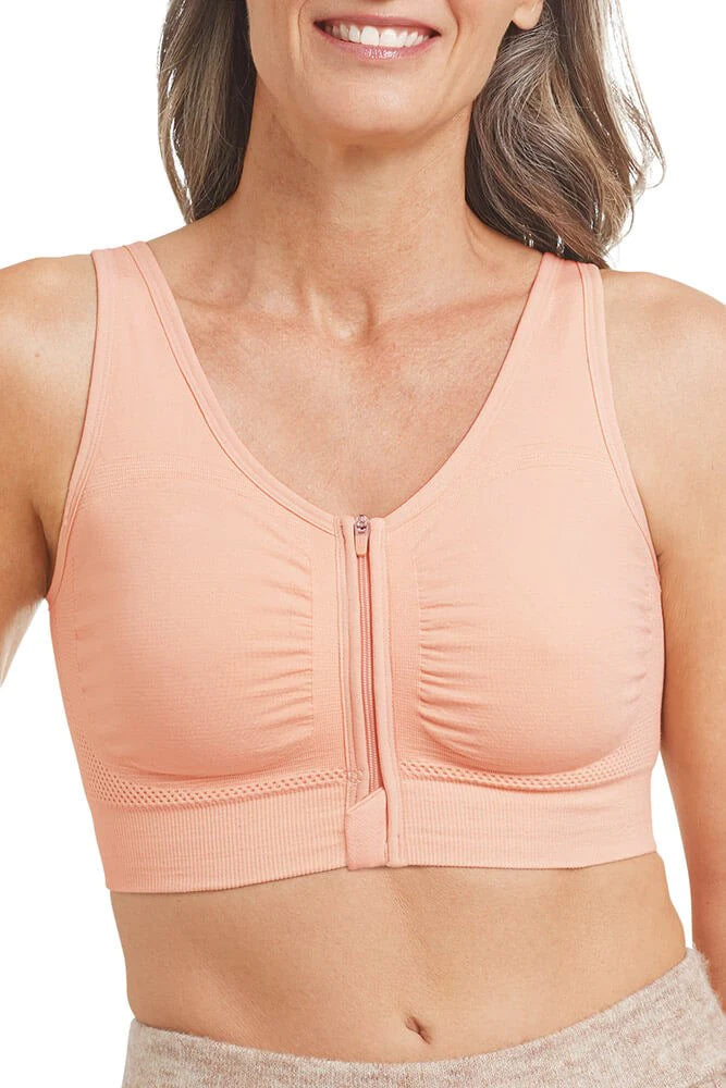 Amoena Emilia Seamless Post-Surgical Comfort Bra | Rose Nude | #45012