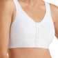 Amoena Ester Front Closure Post Surgical White Bra | #42576