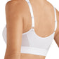 Amoena Ester Front Closure Post Surgical White Bra | #42576