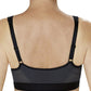 Amoena Ester Front Closure Post Surgical Black Bra | #42577