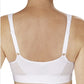 Amoena Ester Front Closure Post Surgical White Bra | #42576