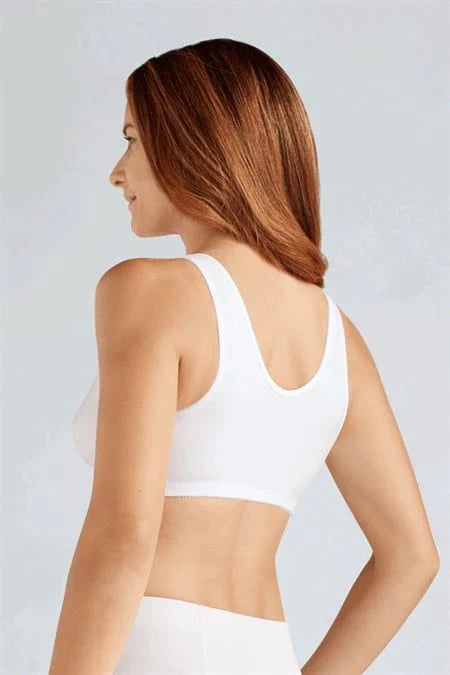 Amoena Frances Cotton Leisure Front Closure Mastectomy #2128