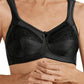 Amoena Isadora Mastectomy Support Bra for Fuller Figures | Black | #44114
