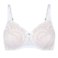 Amoena Karolina Wire-Free Bra | White / Light Nude | #44505