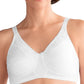 Amoena Nancy Wire-Free White Bra #44480