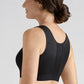 Amoena Sarah Front Fastening Soft Bra | Black | #0779
