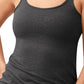 Amoena Valletta Camisole Top | Charcoal | #44076